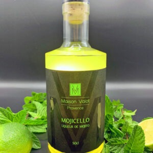 MOJICELLO "liqueur de citron vert et menthe"