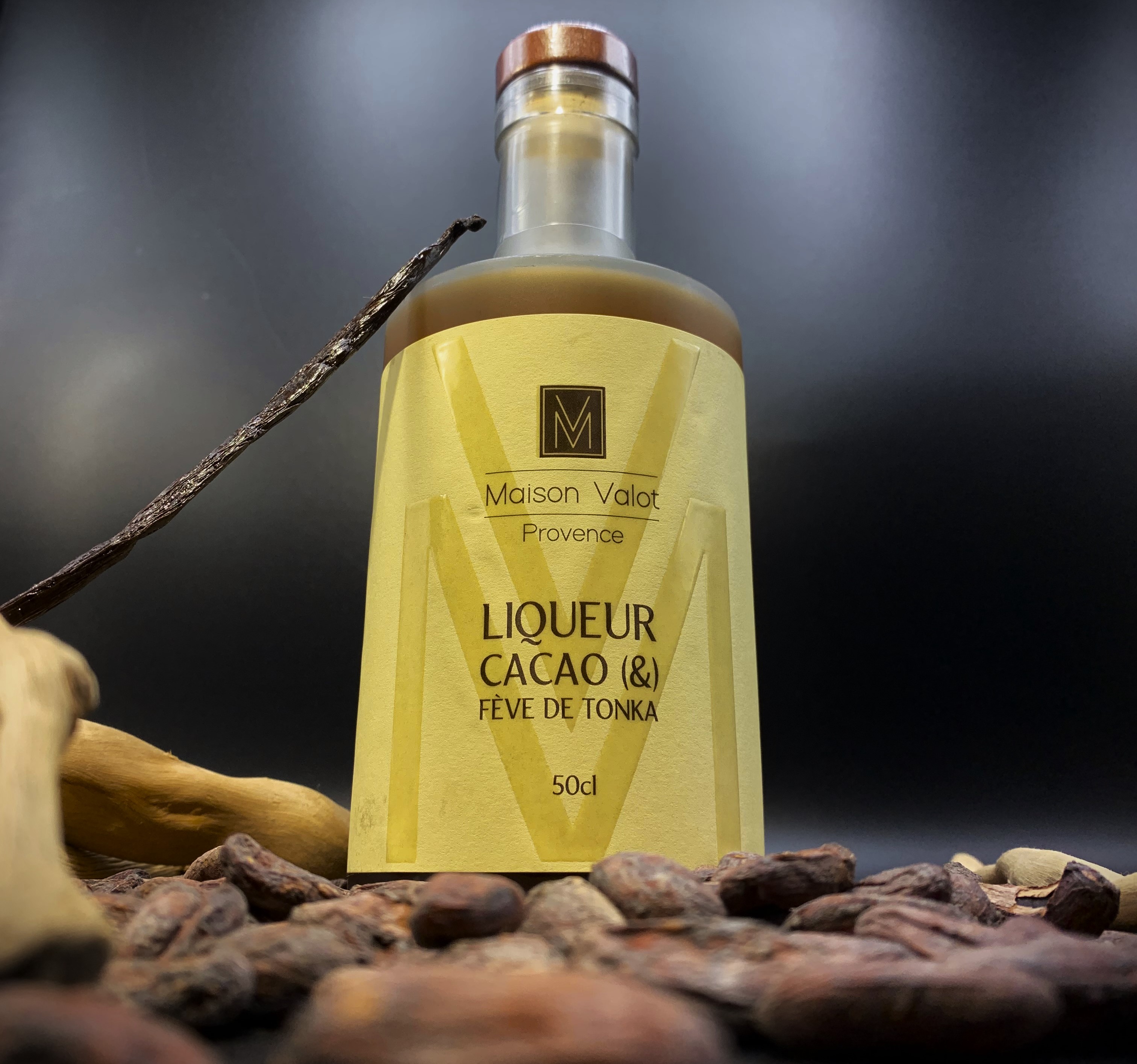 Liqueur cacao et tonka Maison Valot