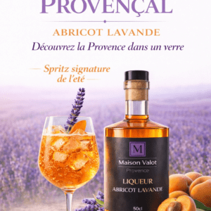 Liqueur d'abricot et lavande